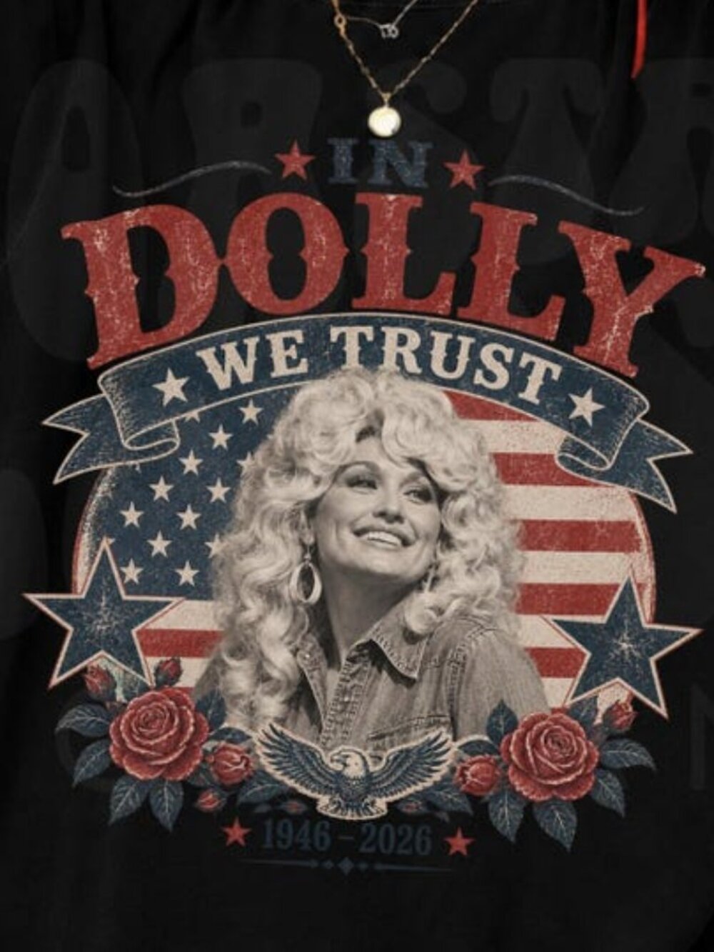 Dolly Parton Memorial Shirt, Dolly Parton Tee, RIP Dolly Parton Shirt - Picture 2 of 4